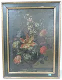Stilleben mit Tulpen, Prunkwinden und Levkojen by Holland, 17.Jh., oil on canvas, sold Jun 2016