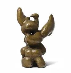 Figur by László Szabó, bronze, sold Jun 2016