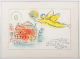 Homage a Garnier by Marc Chagall, 1966, Lithograph in Colors, sold Apr 2025