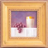 Still Life Scene by Suzanne Douglass, 1994, Oil on Masonite, sold Apr 2025