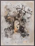Abstraction by Esther Eliashiv, Acrylic on Board, sold Apr 2025