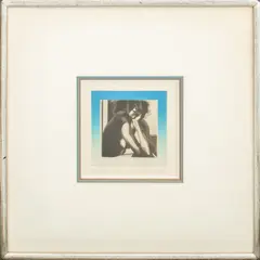Reflection by David Bumbeck, Etching and Aquatint in Colors, sold Apr 2025