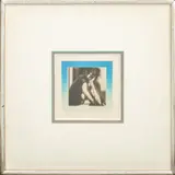 Reflection by David Bumbeck, Etching and Aquatint in Colors, sold Apr 2025