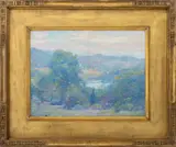 Eventide by Robert Vonnoh, circa 1915, Oil on Canvas, sold Apr 2025