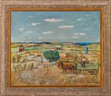 Summer Symphony by Nicolai Cikovsky, Oil on Canvas, sold Apr 2025