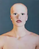 Portrait of a Bald Woman by Corinna Holthusen, 2001, Chromogenic Print, sold Apr 2025