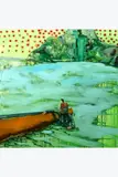 La chute by Romain Bernini, 2008, Technique mixte sur toile, sold Jun 2025