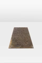 Places (III.1) by Jan Vercruysse, 2005, Acier corten, sold Jun 2025