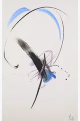Sans titre by Jean Miotte, Acrylique et gouache sur papier, sold Apr 2025