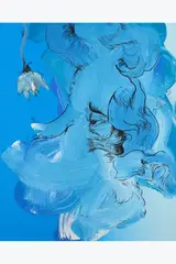 Du grand siècle by Stéphane Calais, 2004, Acrylique et encre sur toile, sold Apr 2025