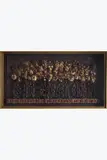 Carnaval, mai 1998 by Philippe Dereux, Technique mixte sur panneau dans un encadrement en bois, sold Sep 2025