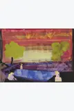 Wasserbrücke Stadtumgebung by Eugène Gabritschevsky, 1954, Gouache et aquarelle sur papier, sold Sep 2025