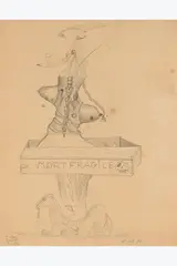 , by Victor Brauner, Crayon sur papier, sold Oct 2025