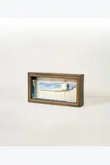 Hercules by Joseph Cornell, 1955, Bois peint, céramique, collage et pigments dans un emboîtage en bois, sold Oct 2025