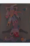 AS. L: Le Corbeau by Jorge Camacho, 1972, Huile sur toile, sold Oct 2025