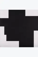VIII by Aurélie Nemours, 1982 - 1983, Huile sur toile, sold Oct 2025