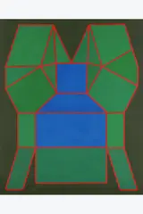 Il rumore del giorno by Achille Perilli, 2011, Technique mixte sur toile, sold Dec 2025