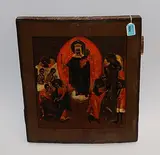 Russisch, um 1850 by Gottesmutter Freude aller Leidenden, tempera, offered Jun 2016