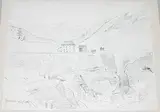 Untitled by Kanton Wallis, pencil, offered Jun 2016
