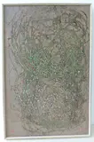 Ohne Titel, um 1960 by Helen Dahm, mixed media, offered Jun 2016