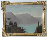 Frohnalp u by Kaspar Käsli, oil on canvas, sold Jun 2016