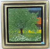 Frühling by Kathy Thys, oil on canvas, offered Jun 2016