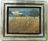 Spätsommer in Frankreich by Kathy Thys, oil on canvas, offered Jun 2016