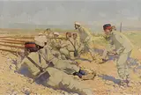 Untitled by Alberto Pla y Rubio, 1909, oil on canvas, sold Mar 2016