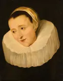 Portait einer Frau mit Halskrause im Stile des frühen 17 by Holland, 18.Jh., oil on canvas, sold Mar 2016