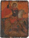 Griechisch, 18./19.Jh by Hl. Georg, tempera, offered Mar 2016