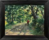 Untitled by James Mastin, oil on board, sold Dec 2023