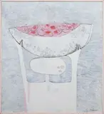 Untitled by Helen Dunham, oil on canvas, sold Dec 2023