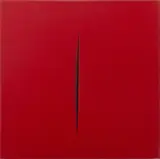 Lucio Fontana - Spatial Concept by Taras Polataiko, 2008, Acrylic on Canvas, sold Apr 2025