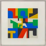 BA-5 by Norman Ives, 1970, Serigraph in Colors, sold Apr 2025