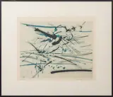 Birds by Gabor Peterdi, 1966, Etching in Colors on Arches Wove Paper, sold Apr 2025