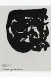 Carré grondeur by Christian Dotremont, 1979, Encre de Chine sur papier, sold Jan 2026