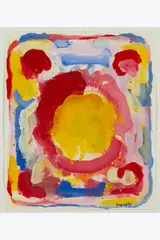 Sans titre by Bram Bogart, 1987, Gouache sur papier, sold Jan 2026