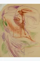 Sans titre by Englebert Van Anderlecht, 1957, pastel sur papier, sold Jan 2026