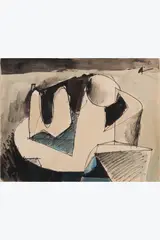 Sans titre by Jean Hélion, 1938, Aquarelle et encre de Chine sur papier, sold Apr 2026