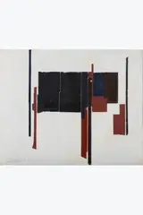 Sans titre by Martin Barré, 1954, Huile sur toile, sold Apr 2026