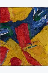 Masken by Bengt Lindström, circa 1989, Huile sur toile, sold May 2026
