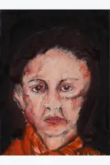 Head by Tony Bevan, 1992, Technique mixte sur papier marouflé sur toile, sold May 2026