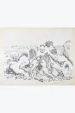 Sans titre by André Masson, circa 1940, Encre de Chine et crayon sur papier, sold Jun 2026