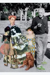 Pablo Picasso, 22 août 1996 by André Villers, Tirage argentique et collage, sold Jun 2026