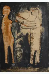 Sans titre by Slavko Kopač, Technique mixte sur toile, sold Jun 2026