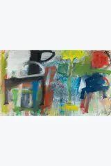 Sans titre by Yves Zurstrassen, 1988, Huile sur toile, sold Jun 2026