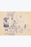 Juif by Stéphane Mandelbaum, Stylo bille sur papier, sold Jun 2026