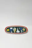 Plateau décoratif by Guerrino Tramonti, Terre cuite émaillée et peinte, sold Apr 2026