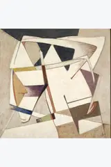 Composition by Geer van Velde, 1970, Huile sur toile, sold Sep 2026