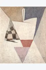 Composition by Geer van Velde, 1958, Huile sur toile, sold Sep 2026